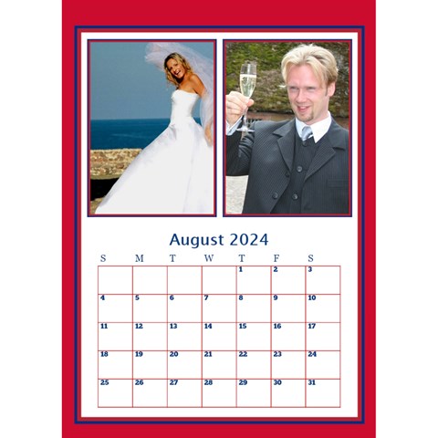 A Picture Desktop Calendar By Deborah Aug 2024