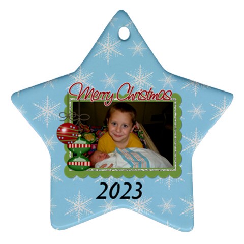 2023 Star Ornament 2 By Martha Meier Front