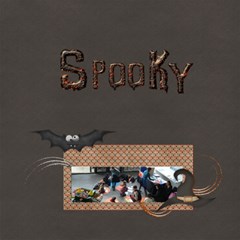 spooky2 - ScrapBook Page 12  x 12 
