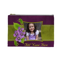 Cosmetic Bag (L) - Purple Kiss - Cosmetic Bag (Large)