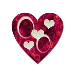I Heart You Pink heart magnet - Magnet (Heart)