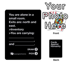 CaH Black Cards 5 - Playing Cards 54 Designs (Rectangle)