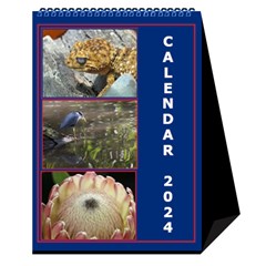 Photograph  Calendar - Desktop Calendar 6  x 8.5 