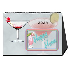 Happy Hour Desktop Calendar - Desktop Calendar 8.5  x 6 