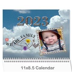 Family Sunset Calendar (12 Month) - Wall Calendar 11  x 8.5  (12-Months)