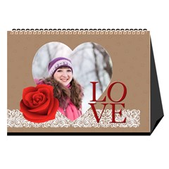 love, calendar 2024 - Desktop Calendar 8.5  x 6 