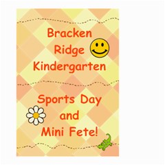 Kindy Sign - Small Garden Flag (Two Sides)