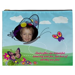 Butterfly  cosmetic bag - Cosmetic Bag (XXXL)