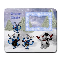 Winter Magic large mousepad