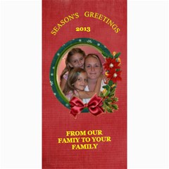 Holiday photo card #8, 4x8 - 4  x 8  Photo Cards