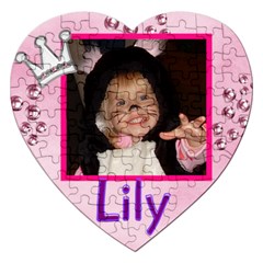 lily - Jigsaw Puzzle (Heart)
