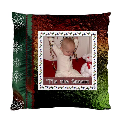 Tis The Season Cushion Case (2 Sides) By Lil Front