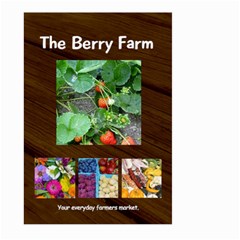 berry farm flag - Large Garden Flag (Two Sides)