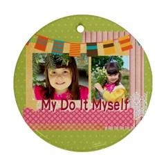kids - Round Ornament (Two Sides)