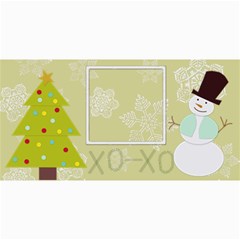 Xo Xo Christmas card 4x8 - 4  x 8  Photo Cards