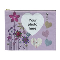 Pretty Floral XL Cosmetic Bag - Cosmetic Bag (XL)
