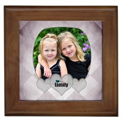Family Tile - Framed Tile