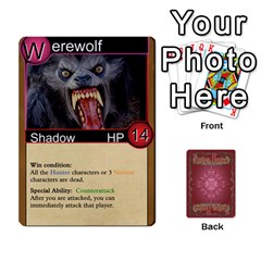 shadow hunters original characters plus extras - Playing Cards 54 Designs (Rectangle)