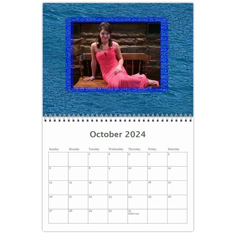 2024 Ocean Theme Calendar By Kim Blair Oct 2024