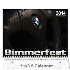 2014 BMW E36 OT Kalender - Wall Calendar 11  x 8.5  (12-Months)