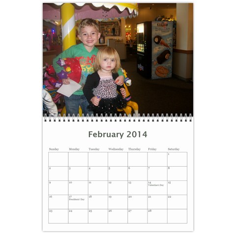 Calendar 2013 Feb 2014