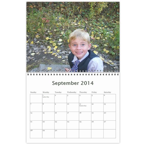 Calendar 2013 Sep 2014