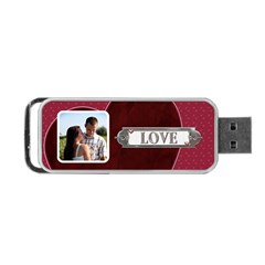 Love Forever USB Flash (2 sided) - Portable USB Flash (Two Sides)