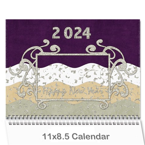 2024 Calender Elegance By Shelly Cover
