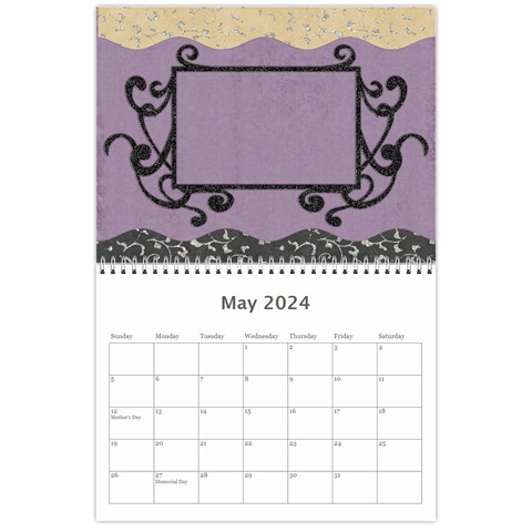 2024 Calender Elegance By Shelly May 2024
