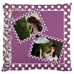 Our Memories Large Cushion Case (2 sided) - Large Cushion Case (Two Sides)