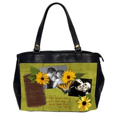 We love with a love - that was more than love -Office Handbag - Oversize Office Handbag (2 Sides)