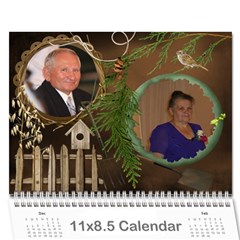 Grandkids calendar - Wall Calendar 11  x 8.5  (12-Months)