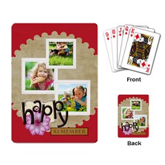 kids - Playing Cards Single Design (Rectangle)