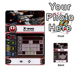 X-Wing Maneuver Cards (4 sets) - Multi-purpose Cards (Rectangle)