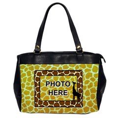 Giraffe oversize office bag - Oversize Office Handbag (2 Sides)