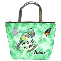 Butterfly Garden Bucket Bag