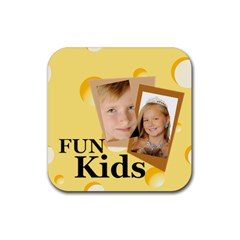 kids - Rubber Coaster (Square)