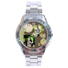 green, nature - Stainless Steel Analogue Watch