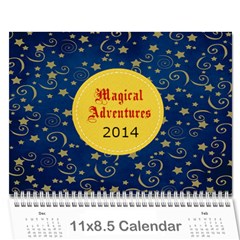 michelle calendar - Wall Calendar 11  x 8.5  (12-Months)