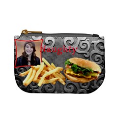 What s for lunch - Burger salad naughty good coin purse - Mini Coin Purse
