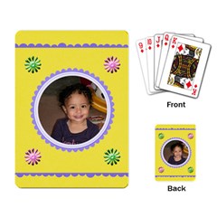 yellow cards - Playing Cards Single Design (Rectangle)