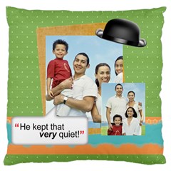 father s day - Large Cushion Case (One Side)