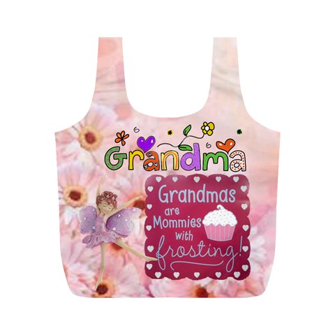 Nana Fairy Medium Recycle Bag By Kim Blair Back