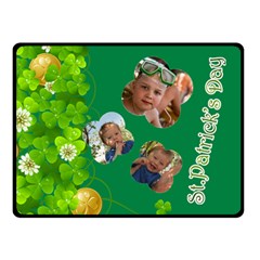 st patrick s Day - Two Sides Fleece Blanket (Small)