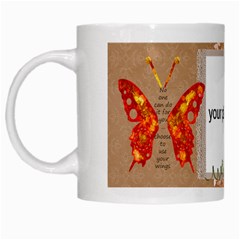 use your wings mug - White Mug