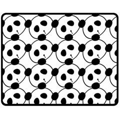 panda - Fleece Blanket (Medium)