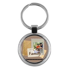 family - Key Chain (Round)