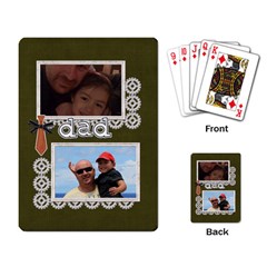 Playing Cards: Dad - Playing Cards Single Design (Rectangle)