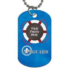 Lifeguard Dog Tag 2 sided 2 - Dog Tag (Two Sides)