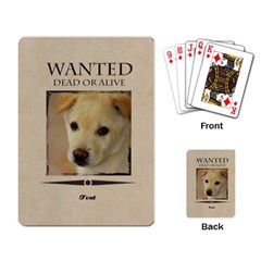 wanted - Playing Cards Single Design (Rectangle)